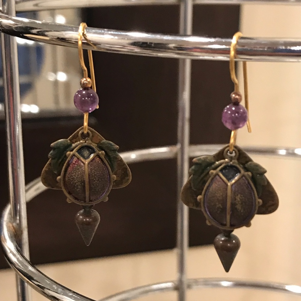 🎉3 For $20🎉Metal Turtle Earrings - Picture 1 of 8